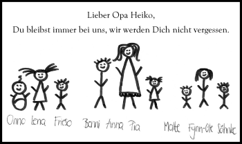 Traueranzeige von Heiko Buttjes von Nordwest-Zeitung