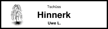 Traueranzeige von Hinnerk Rode von Nordwest-Zeitung
