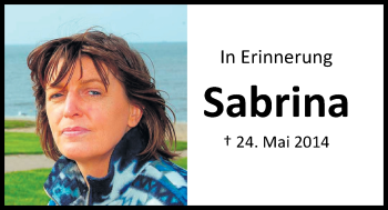 Traueranzeige von Sabrina Sonnabend von Nordwest-Zeitung