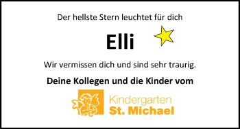 Traueranzeige von Elsbeth Elli Deeken von Nordwest-Zeitung