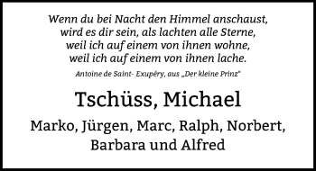 Traueranzeige von Michael Hoting von Nordwest-Zeitung