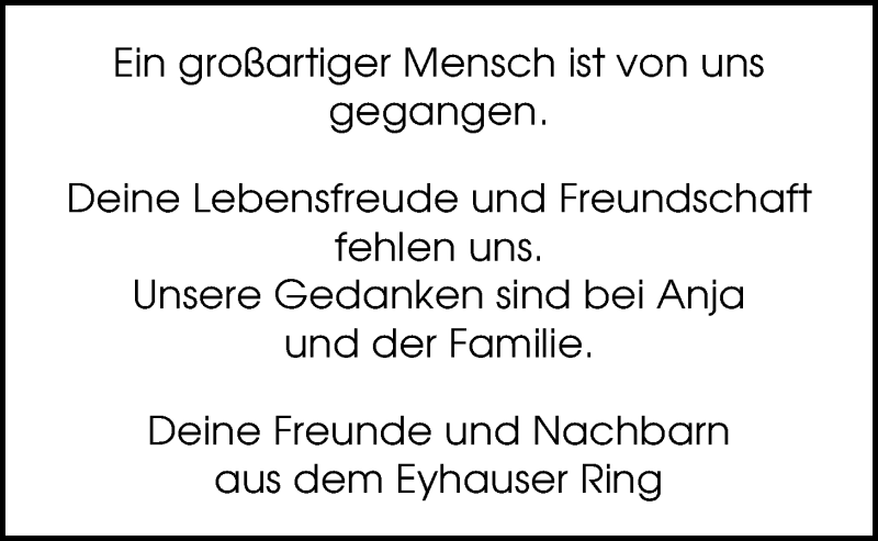  Traueranzeige für Josef Thomalla vom 11.04.2018 aus Nordwest-Zeitung