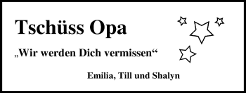 Traueranzeige von Uwe Eilers von Nordwest-Zeitung