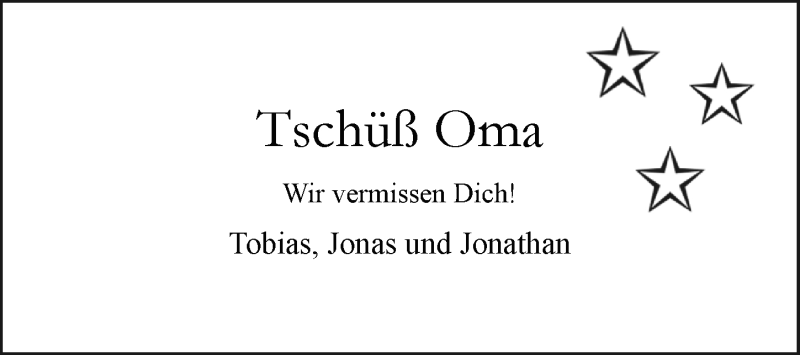  Traueranzeige für Ursula Hilbig vom 23.10.2021 aus Nordwest-Zeitung