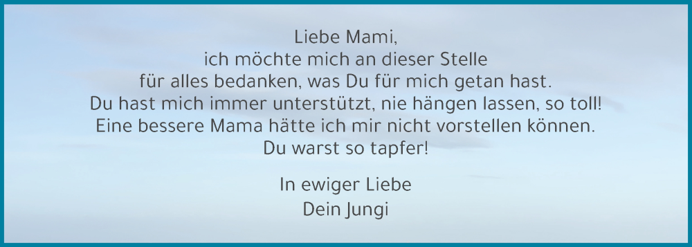  Traueranzeige für Annelie Bartling vom 15.05.2024 aus Nordwest-Zeitung