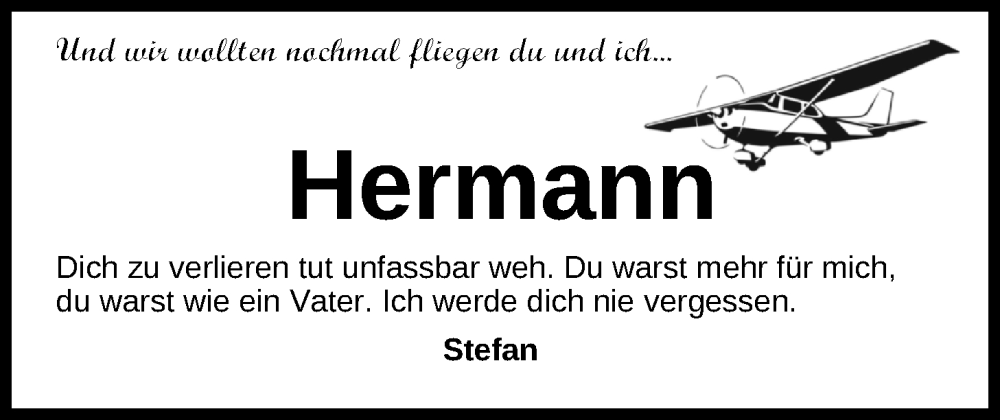  Traueranzeige für Hermann Kuck vom 20.02.2025 aus Nordwest-Zeitung