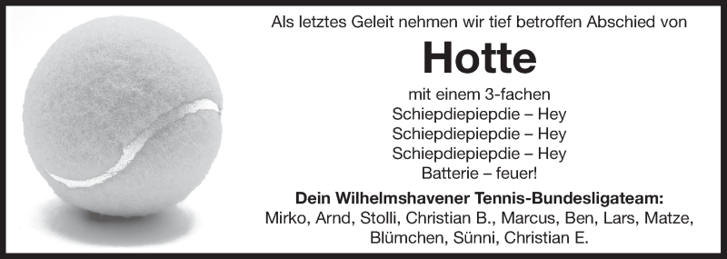  Traueranzeige für Horst-Dieter Eisenhauer vom 30.04.2021 aus Wilhelmshavener Zeitung