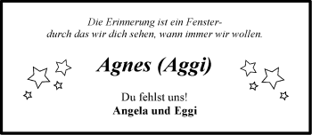 Traueranzeige von Agnes Janß?en von Emder Zeitung